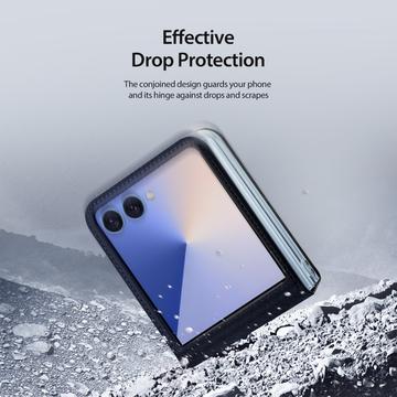 Samsung Galaxy Z Flip7 Dux Ducis Bril Flip Cover - Blå