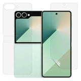 Samsung Galaxy Z Flip7 FE Full Cover Beskyttelsesfilm Sæt - Klar