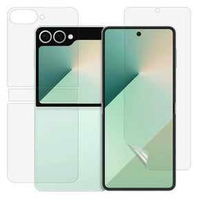 Samsung Galaxy Z Flip7 FE Full Cover Beskyttelsesfilm Sæt - Klar