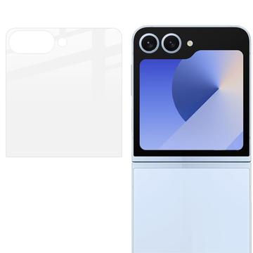 Samsung Galaxy Z Flip7 Full Cover Ydre Hærdet Glas - Gennemsigtig