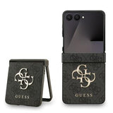 Samsung Galaxy Z Flip7 Guess 4G Big Metal Logo Hybrid Cover - Sort