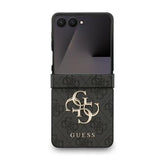 Samsung Galaxy Z Flip7 Guess 4G Big Metal Logo Hybrid Cover - Sort
