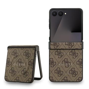 Samsung Galaxy Z Flip7 Guess 4G farvet ringcover - MagSafe-kompatibel - brun