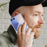 Samsung Galaxy Z Flip7 Hybrid Cover - MagSafe Kompatibel - Gennemsigtig