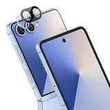Samsung Galaxy Z Flip7/Z Flip8 Imak 2-i-1 HD Kamera Linse Hærdet Glas - Sort