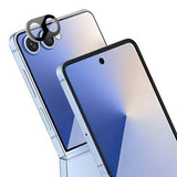 Samsung Galaxy Z Flip7/Z Flip8 Imak 2-i-1 HD Kamera Linse Hærdet Glas - Sort