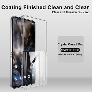 Samsung Galaxy Z Flip7 Imak Crystal Clear II Pro Cover - Gennemsigtig