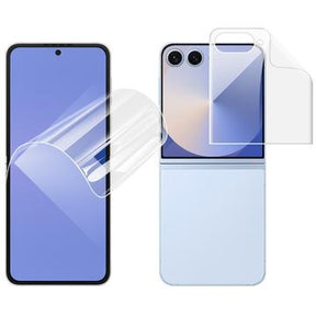 Samsung Galaxy Z Flip7 Imak Hydrogel IV-beskyttelsessæt - 2 stk. - Klar