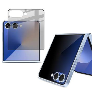 Samsung Galaxy Z Flip7/Z Flip8 Imak Privacy Full Cover Skærmbeskyttelse Hærdet Glas - 9H