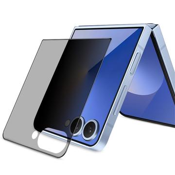 Samsung Galaxy Z Flip7/Z Flip8 Imak Privacy Full Cover Skærmbeskyttelse Hærdet Glas - 9H