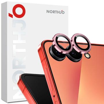 Samsung Galaxy Z Flip7 Northjo Kameralinsebeskyttersæt - Pink