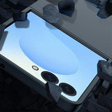 Samsung Galaxy Z Flip7 Plastikcover med ydre hærdet glasskærmbeskytter - Lilla