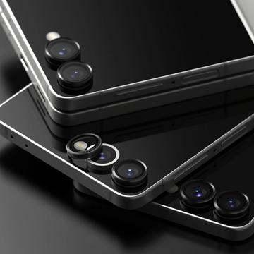 Samsung Galaxy Z Flip7 Ringke Kamera Linse Hærdet Glas Beskytter - 2 Stk. - Sort