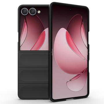 Samsung Galaxy Z Flip7 Rugged TPU Cover - Sort