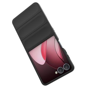 Samsung Galaxy Z Flip7 Rugged TPU Cover - Sort