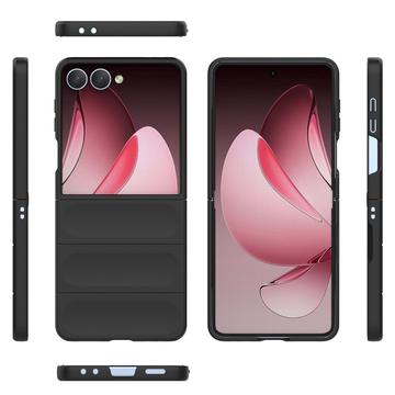 Samsung Galaxy Z Flip7 Rugged TPU Cover - Sort