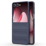 Samsung Galaxy Z Flip7 Rugged TPU Cover - Mørkeblå
