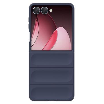 Samsung Galaxy Z Flip7 Rugged TPU Cover - Mørkeblå