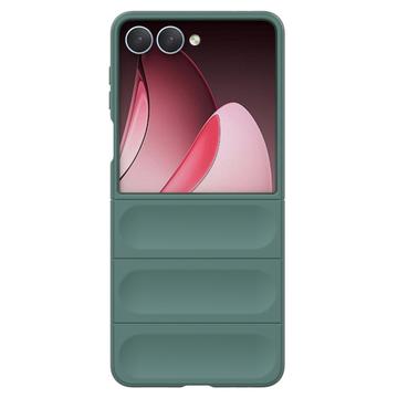 Samsung Galaxy Z Flip7 Rugged TPU Cover - Grøn