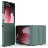 Samsung Galaxy Z Flip7 Rugged TPU Cover - Grøn