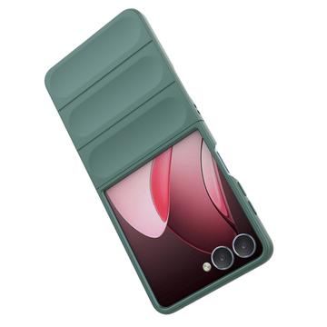 Samsung Galaxy Z Flip7 Rugged TPU Cover - Grøn