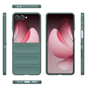 Samsung Galaxy Z Flip7 Rugged TPU Cover - Grøn