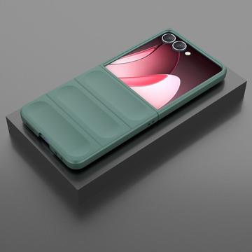 Samsung Galaxy Z Flip7 Rugged TPU Cover - Grøn