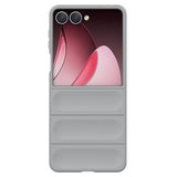 Samsung Galaxy Z Flip7 Rugged TPU Cover - Lysegrå