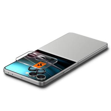 Samsung Galaxy Z Flip7 Spigen Glas.tR Ez Fit Optik Pro Kamera Linse Hærdet Glas - 2 Stk - Sort