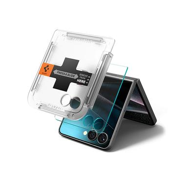 Samsung Galaxy Z Flip7 Spigen Glas.tR Ez Fit Skærmbeskyttelse Hærdet Glas