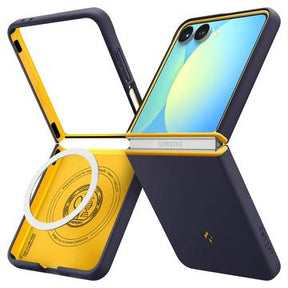 Samsung Galaxy Z Flip7 Spigen Nano Pop MagFit Cover - Blåbær marineblå