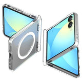 Samsung Galaxy Z Flip7 Spigen Ultra Hybrid Pro MagFit Cover - gennemsigtig