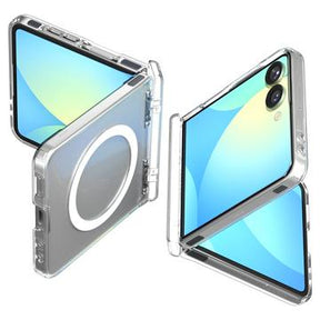 Samsung Galaxy Z Flip7 Spigen Ultra Hybrid Pro MagFit Cover - gennemsigtig