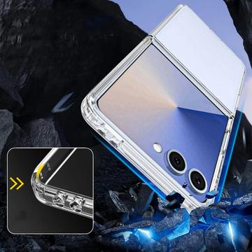 Samsung Galaxy Z Flip7 Tech-Protect Flexair Hybrid Cover - Gennemsigtig