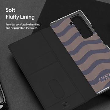 Samsung Galaxy Z Fold Special Dux Ducis Bril Flip Cover - Sort