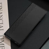 Samsung Galaxy Z Fold Special Dux Ducis Bril Flip Cover - Sort