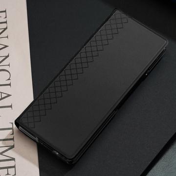 Samsung Galaxy Z Fold Special Dux Ducis Bril Flip Cover - Sort