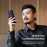 Samsung Galaxy Z Fold Special Dux Ducis Bril Flip Cover - Blå