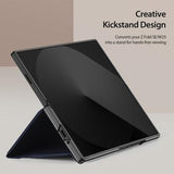 Samsung Galaxy Z Fold Special Dux Ducis Bril Flip Cover - Blå