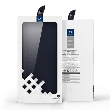Samsung Galaxy Z Fold Special Dux Ducis Bril Flip Cover - Blå