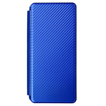 Samsung Galaxy Z Fold3 5G Flip Cover - Karbonfiber - Blå