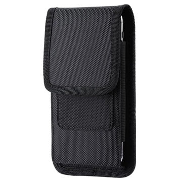 Samsung Galaxy Z Fold3 5G/Fold4 Vertikalt Bæltetaske - Sort