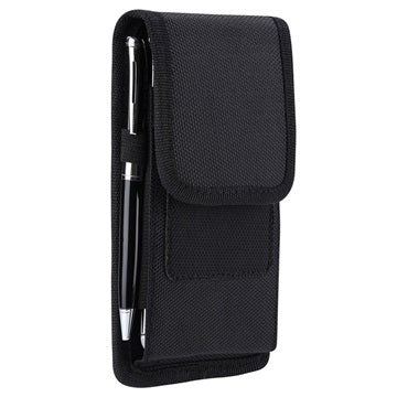 Samsung Galaxy Z Fold3 5G/Fold4 Vertikalt Bæltetaske - Sort