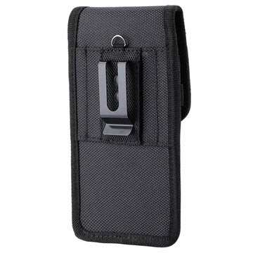 Samsung Galaxy Z Fold3 5G/Fold4 Vertikalt Bæltetaske - Sort