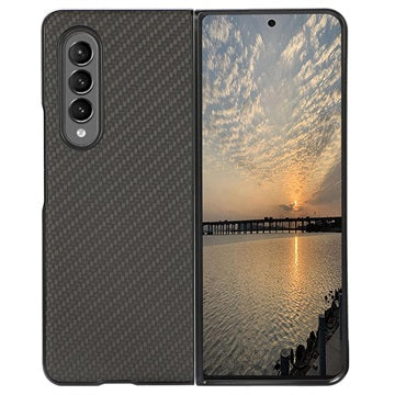 Samsung Galaxy Z Fold3 5G Hybrid Cover - Karbonfiber - Sort