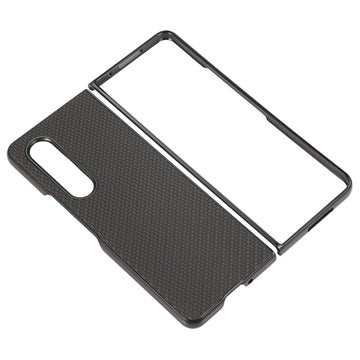 Samsung Galaxy Z Fold3 5G Hybrid Cover - Karbonfiber - Sort