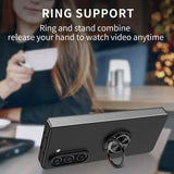 Samsung Galaxy Z Fold5 Cover med Ring Holder - Sort