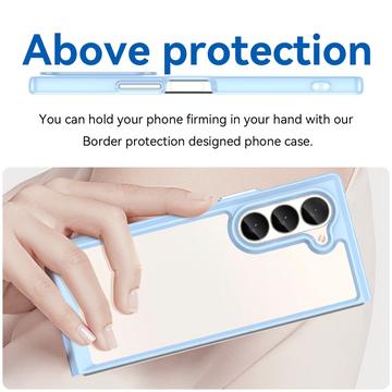 Samsung Galaxy Z Fold6 Anti-Shock Hybrid Cover - Blå