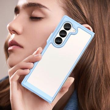 Samsung Galaxy Z Fold6 Anti-Shock Hybrid Cover - Blå