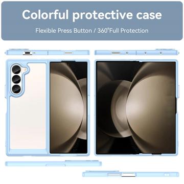 Samsung Galaxy Z Fold6 Anti-Shock Hybrid Cover - Blå